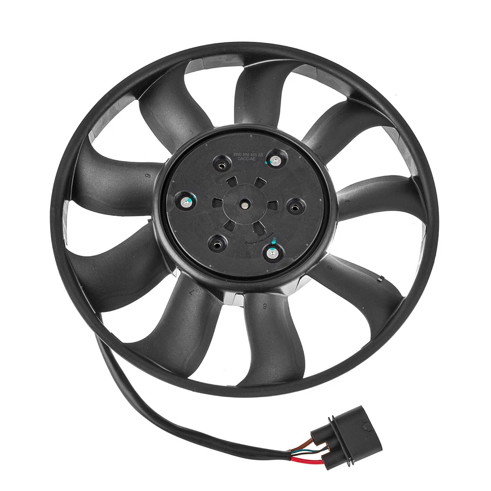 OEM Right Side Engine Cooling Fan Assy 8W0959455 For Audi A6 A7 A8 Q7 Q8 RS6 RS7 - Imagem 4 de 4