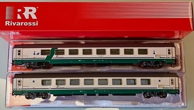Rivarossi HR 4354 FS 2er Set Wagen GC Typ 1985 mit 1cl Salon, Lackierung XMPR,