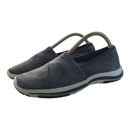 L.L Bean slip-on donna elasticizzato back cove, nabuk, blu navy taglia 6 M - Foto 4 di 12