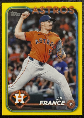 2024 Topps Update Series - Yellow #US26 J.P. France