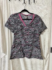 Heartsoul L Women Stretch Scrub Top
