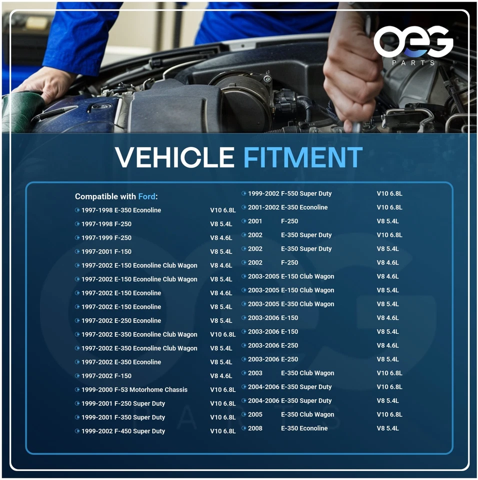 Alternador nuevo para Ford E-250 E-350 E-450 Super Duty V10 6.8 Triton Foto 4 de 4