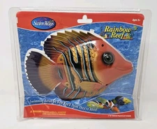 Swim Ways Rainbow Reef Swimming Action Pool Fish 17001 2002 New Orange Gold