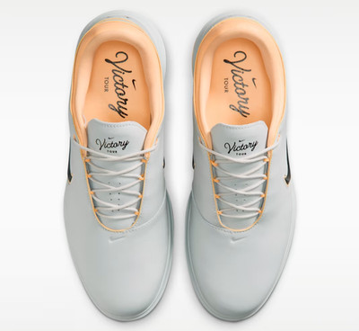 Nike Victory Tour 4 Golf Shoes Photon Dust Tangerine Tint Men's | Size 8 - 14
