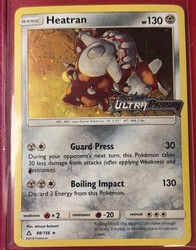 Heatran 088/156 Alternate Art Prerelease Promo Holo Ultra Prism