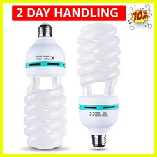 Full Spectrum Light Bulb, 105W Spiral CFL 5500k Daylight for Softbox Lighting...