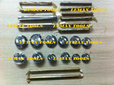 High Quality12 pcs Valve Seat & Face Cutter Set For Car Jeep Truck Motorcycles