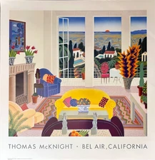Thomas McKnight • 'Bel Air California' Print - New!!