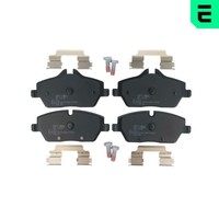 Bremsbelagsatz Scheibenbremse Optimal BP-12232 FüR E81 E88 BMW E82 E87 1Er 2Er