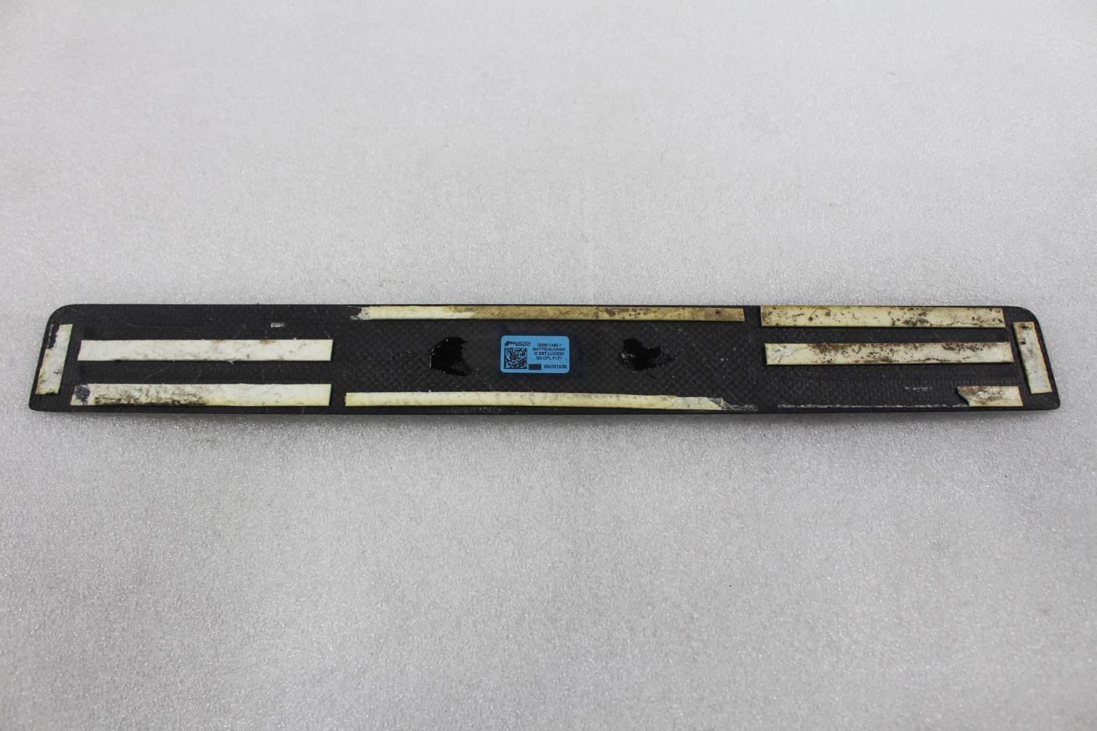 Ferrari 296 GTB, LH, Left, Carbon Fiber Door Step Plate, Dmg, Used, P/N 811482