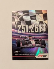 2025 Topps Chrome Formula 1 F1 Pierre Gasly Top Speed Refractor #TS-8