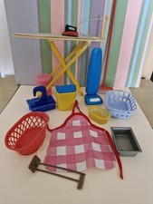 Vintage Pedigree Siny Doll Washday Items Iron And Ironing Board etc..Job Lot