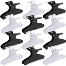 Hair Clips for Styling and Sectioning - Butterfly Pro Salon Clamps for Cutting,