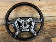 2007-2013 Gmc Yukon Denali Suburban Escalade Steering Wheel Black 07-13 A