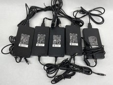 Lot of 5 Dell OEM 240W 7.4mm 19.5V 12.3A Big Barrel AC Adapters Mixed Models