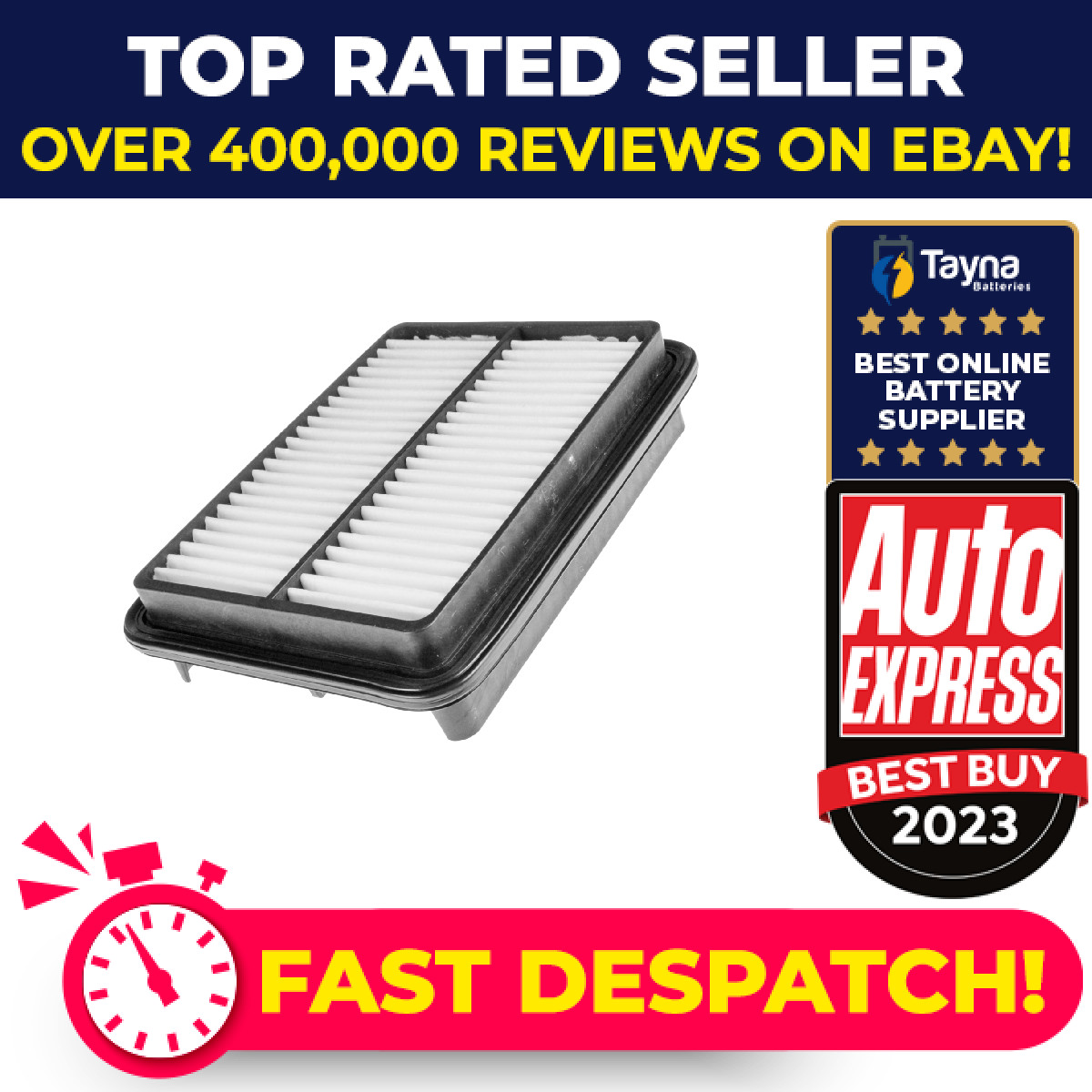 Air Filter fits TOYOTA CARINA ST150 1.8 83 to 87 Blue Print 1780103030 Quality