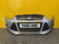 2011 FORD FOCUS MK3 FRONT BUMPER IN SILVER COLOUR FITS 2011-2014 MODEL