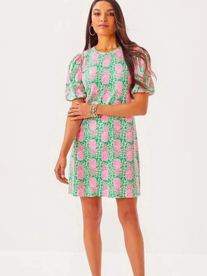 Lilly Pulitzer Mercer Dress Party Like A Pineapple XXS NWT $118