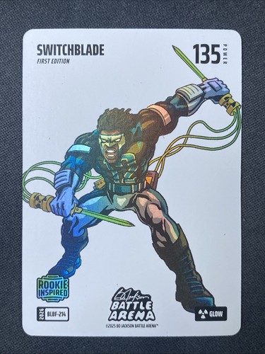SWITCHBLADE (Travis Hunter) Bo Jackson Battle Arena Blizzard GLOW - 135 Power