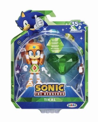 JAKKS Pacific Sonic the Hedgehog Tikal Action Figure with Master Emerald