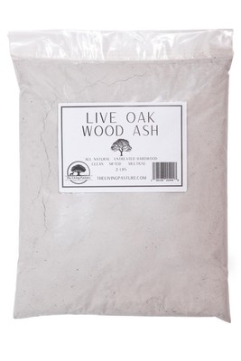 Live Oak Wood Ash - All Natural Clean Sifted Premium MultiUse Hardwood Ashes ...