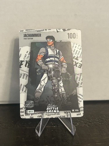 JACHAMMER 2026 BO JACKSON BATTLE ARENA FIRST ED AUTO #HBF-37 STEEL
