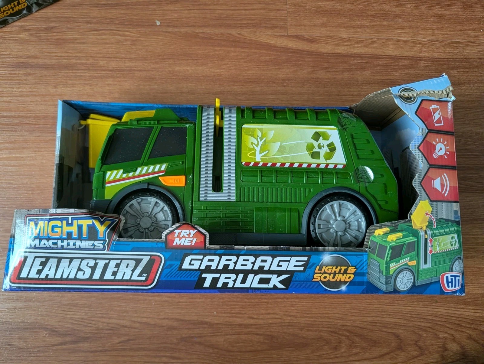 Teamsterz Garbage Rubbish Truck Toy Light And Sound Recycling Vehicle Kids Gift