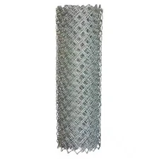 48 In. X 50 Ft. 11.5-Gauge Galvanized Steel Chain Link Fence Fabric Backyard