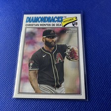 2026 Topps Heritage Base Christian Montes De Oca RC Arizona Diamondbacks #205