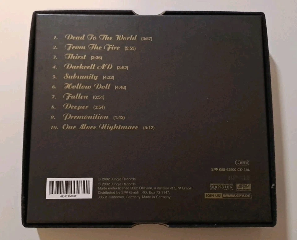 Fields of the nephilim – Fallen (mit Bonus CD) ** Box Set ** 2002 - Bild 2 von 4