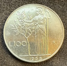 Italy 1968, 100 Lire - KM#96.1