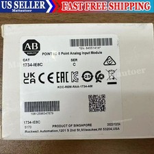 1734-IE8C 2022 SER C NEW Allen Bradley POINT I/O 8 Point Analog Input Module US