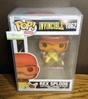 Funko Pop Television Invincible Rex Splode #1862 With Protector