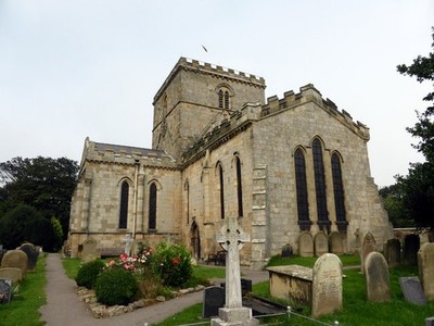 Foto A3 St. Oswald Kirche, Filey um 2016