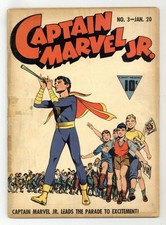 Captain Marvel Jr. #3 GD+ 2.5 1943