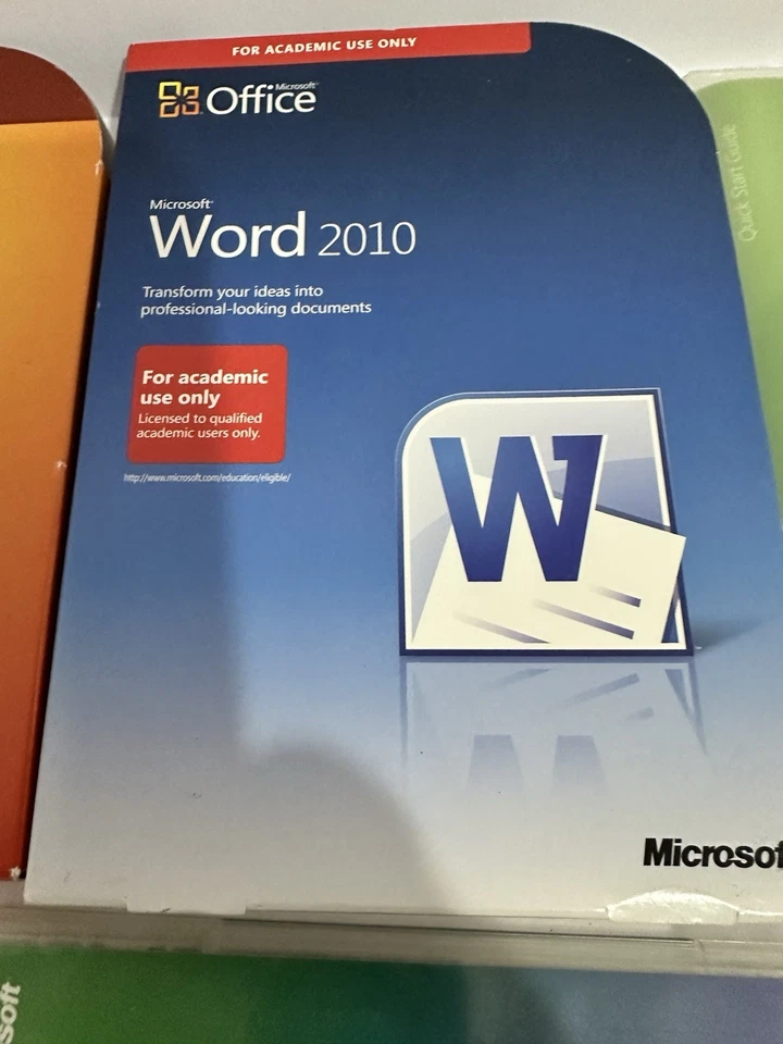 Lot of 4 Computer Software OS Windows 7 Vista Word 2010 - Image 4 of 4