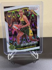 SKYLAR DIGGINS 2025 Panini PRIZM WNBA WHITE SEISMIC Holo Seattle Storm #123 SKY