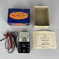 Vintage Calrad Tk-30c Super Midget Tester Acdc 1000 Ohmvolt In Original Box Vintage Calrad Tk-30c Super Midget Tester Acdc 1000 Ohmvolt In Original Box