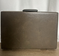 Samsonite Brown Solid Hard-Sided Locking Business Case Attache Briefcase