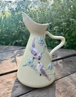 Hull Pale Yellow Pottery Pitcher USA "Serenade Songbirds" S2 1957