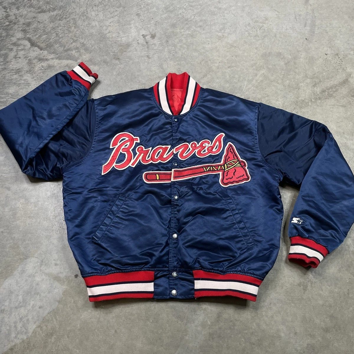 Starter Atlanta Braves MLB Jackets for sale | eBay