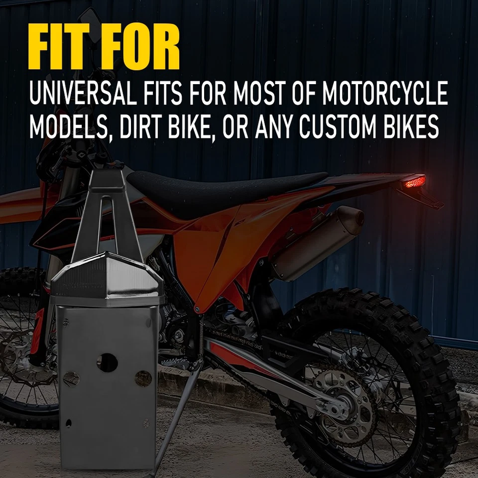 Kit de señal de giro trasera universal de luz de freno todo terreno para motocicletas Foto 2 de 4