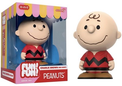 Peanuts Fun! Fun! Charlie Brown Action Figure [Red Shirt]
