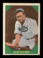 1960 Fleer #48 Hack Wilson   EXMT X3549624