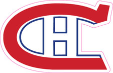 Montreal Canadiens CH Logo Sticker | Classic Hockey | (1921-22) | [070]