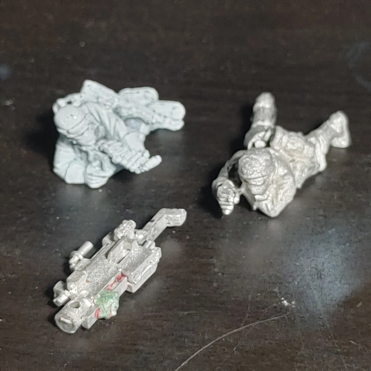 1 x 40K Steel Legion Special Weapon Plasma Gun Metal RARE