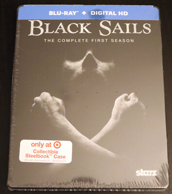 Black Sails Complete First and Second Seasons Target Steelbook - New