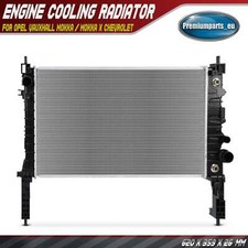 Engine Coolant Radiator for Opel Vauxhall Mokka / Mokka X J13 Chevrolet Trax 1.4
