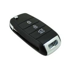 Guscio Chiave Auto Flip 3 Pulsanti Compatibile con KIA K2 K5 Sorento Soul Carens