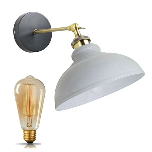 LEDSone Vintage Industrial Wall Light Retro Wall Sconce Lamp Fitting Fixture - Bild 3 von 31
